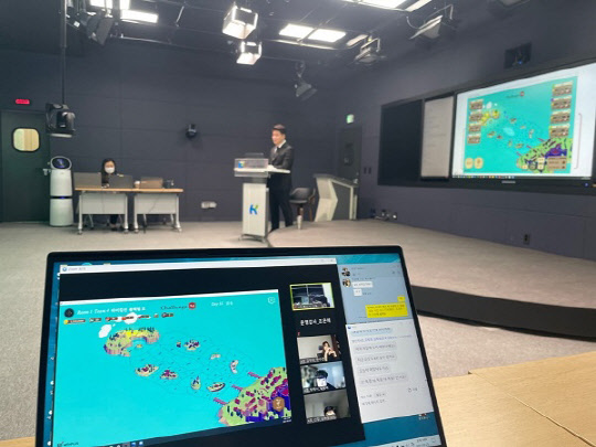 사진= 비대면으로 챌린지24 교육 운영 모습 (㈜위드플러스 제공)